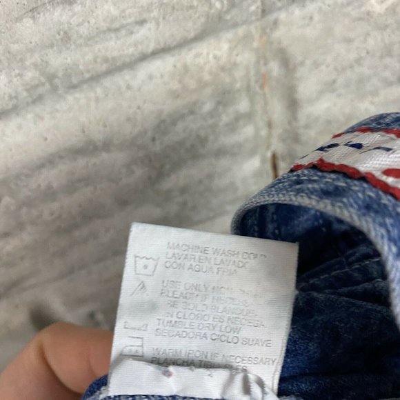 Vintage 90s Baby Mickey Shortalls 0-3 months Spell - Picture 9 of 9